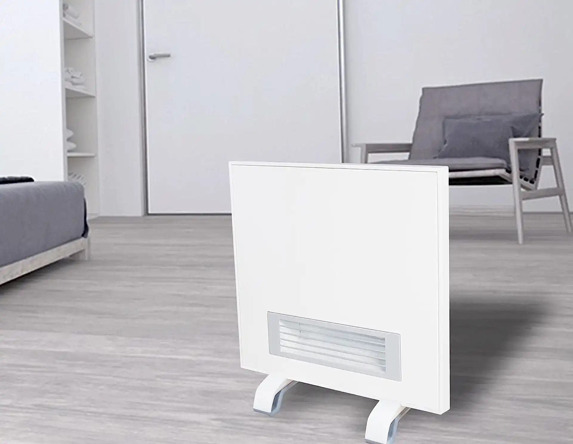 İVİGO EFP 2500 Watt Manuel Fanlı Isıtıcı Beyaz