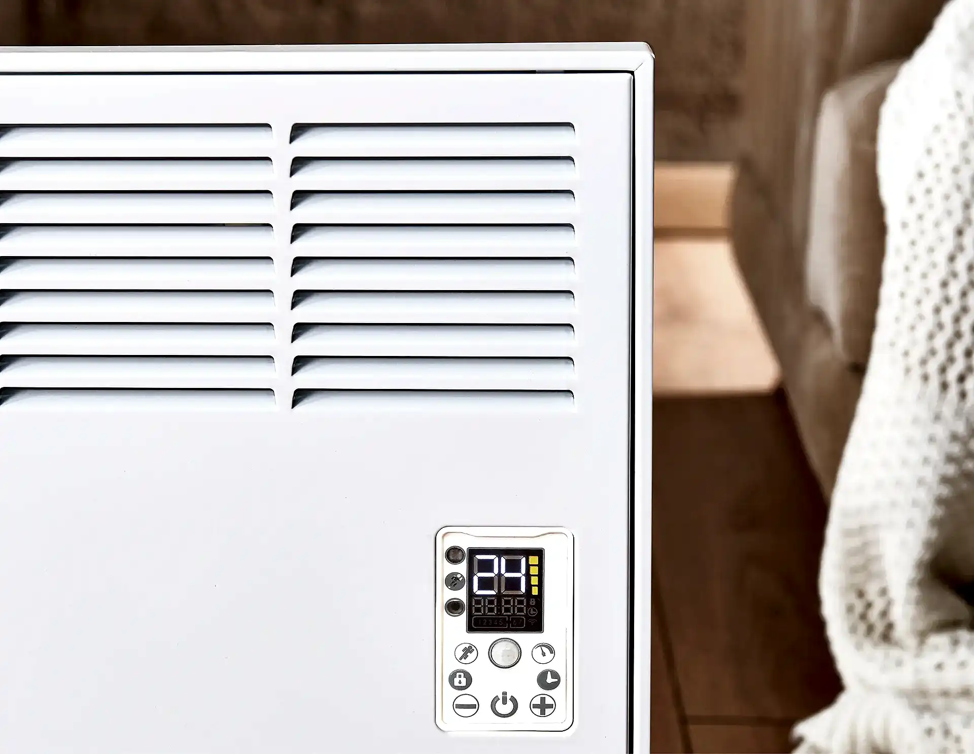 İVİGO EPK 500 Watt Hareket Sensörlü Konvektör Isıtıcı Beyaz