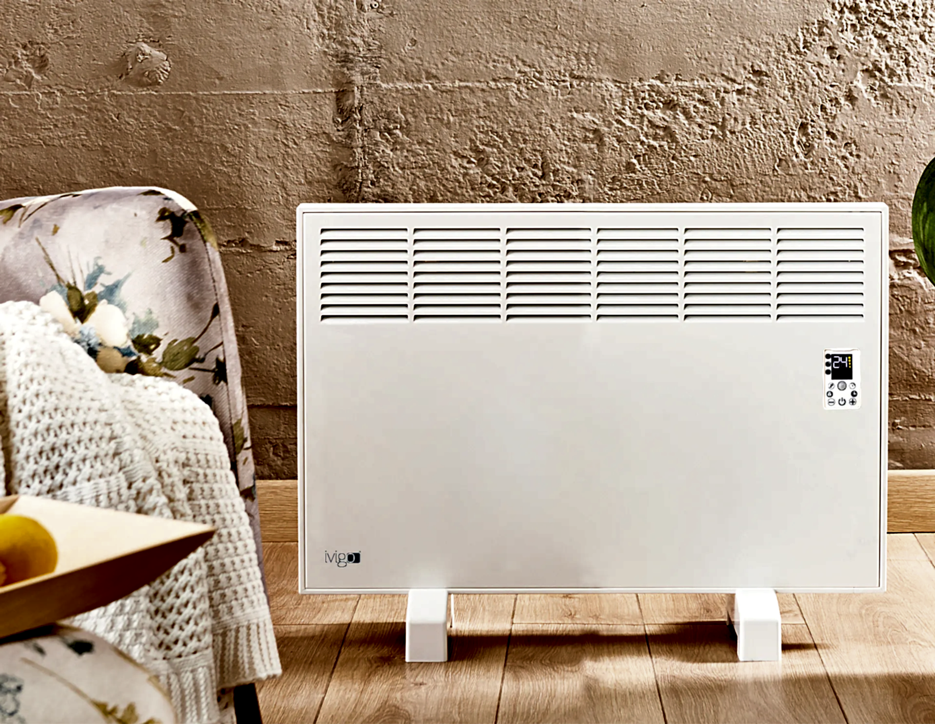 İVİGO EPK 1000 Watt Hareket Sensörlü Konvektör Isıtıcı Beyaz