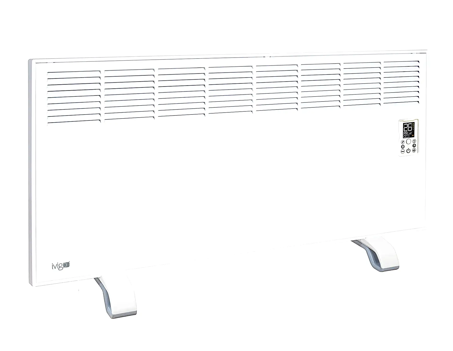 İVİGO EPK 2500 Watt Profesyonel Wi-Fi Konvektör Isıtıcı Beyaz Ayak + Askılı