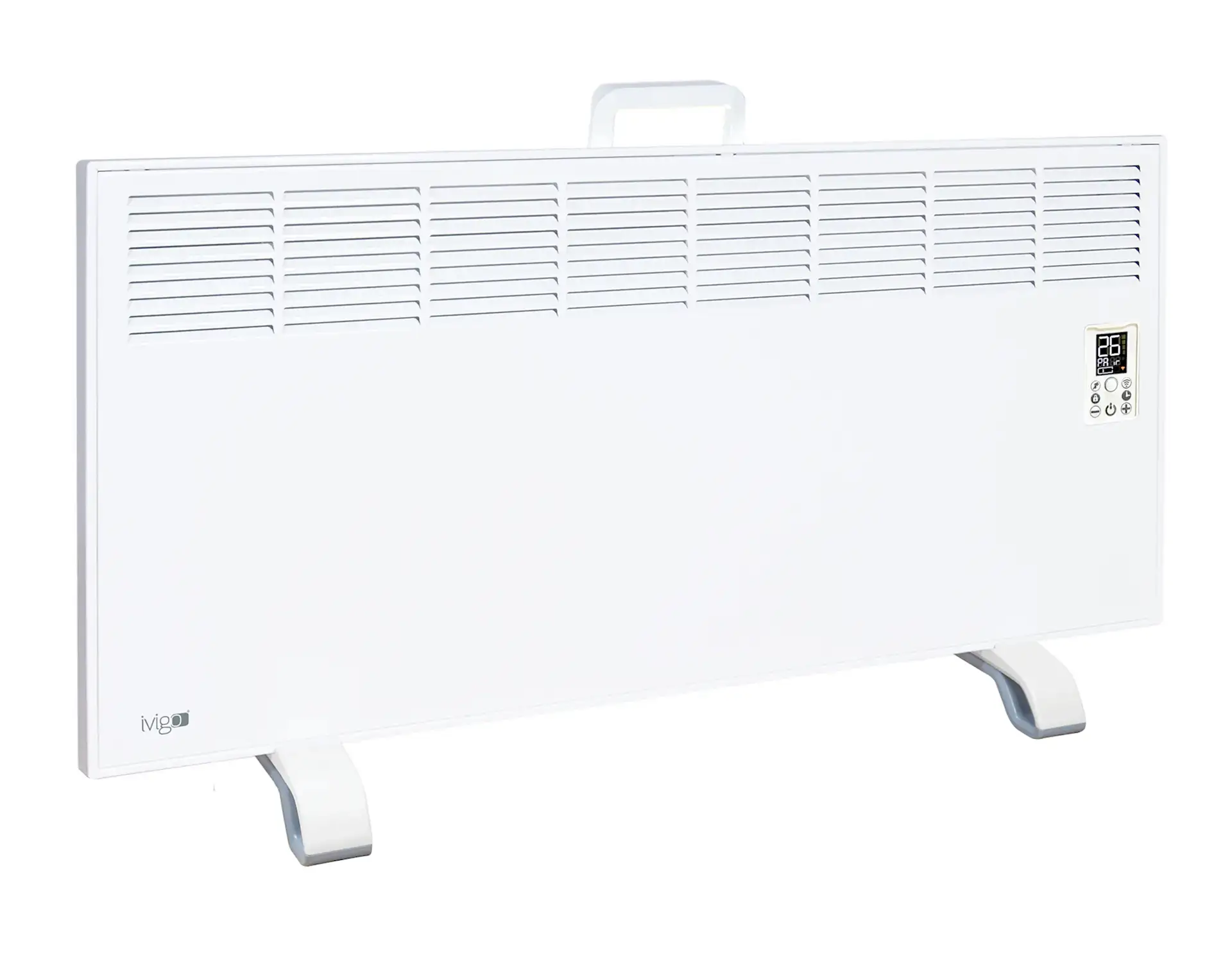 İVİGO EPK 2500 Watt Profesyonel Wi-Fi Konvektör Isıtıcı Beyaz Ayak + Askılı