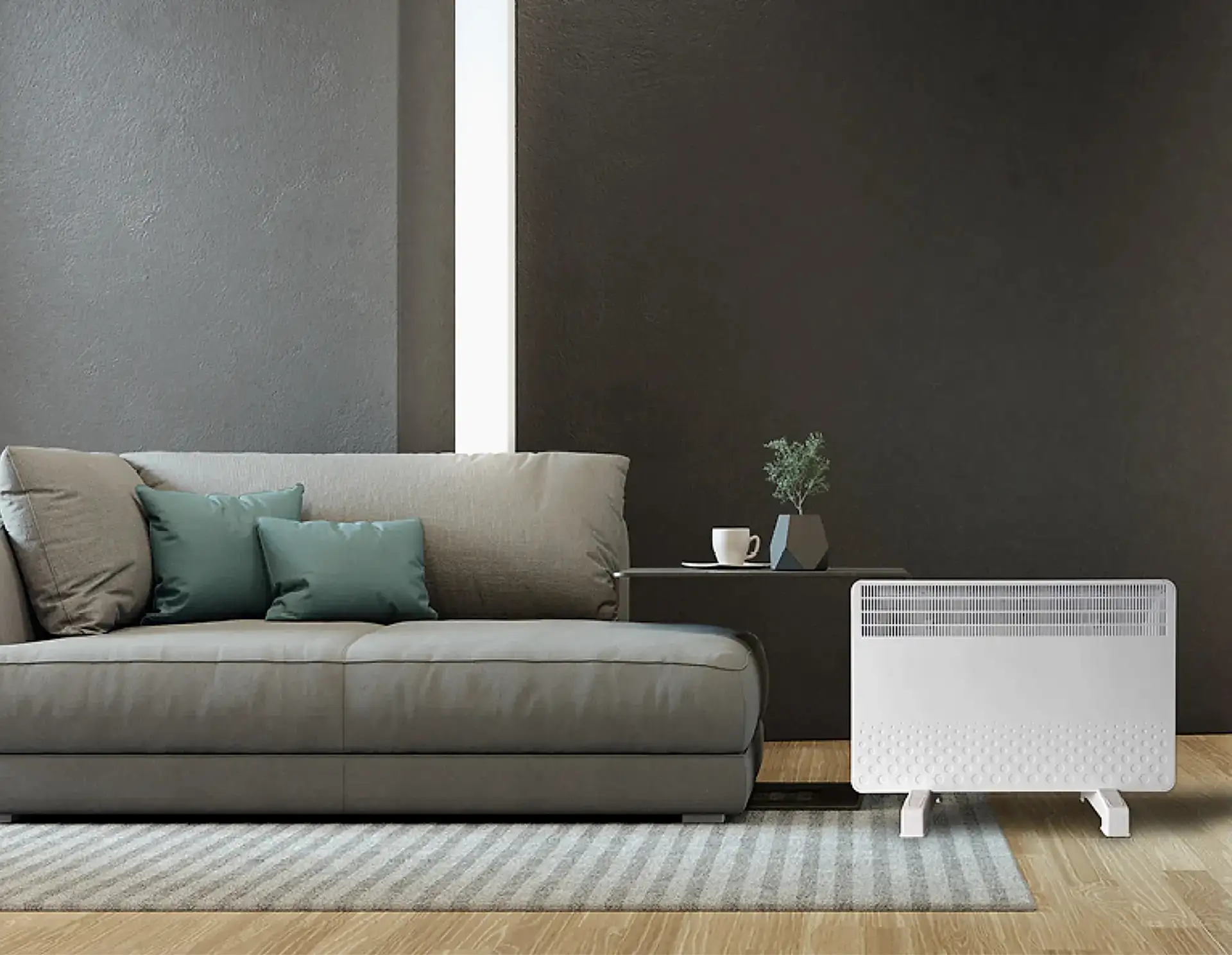 SOLARİS KIP 2000 Watt Manuel Konvektör Isıtıcı Beyaz